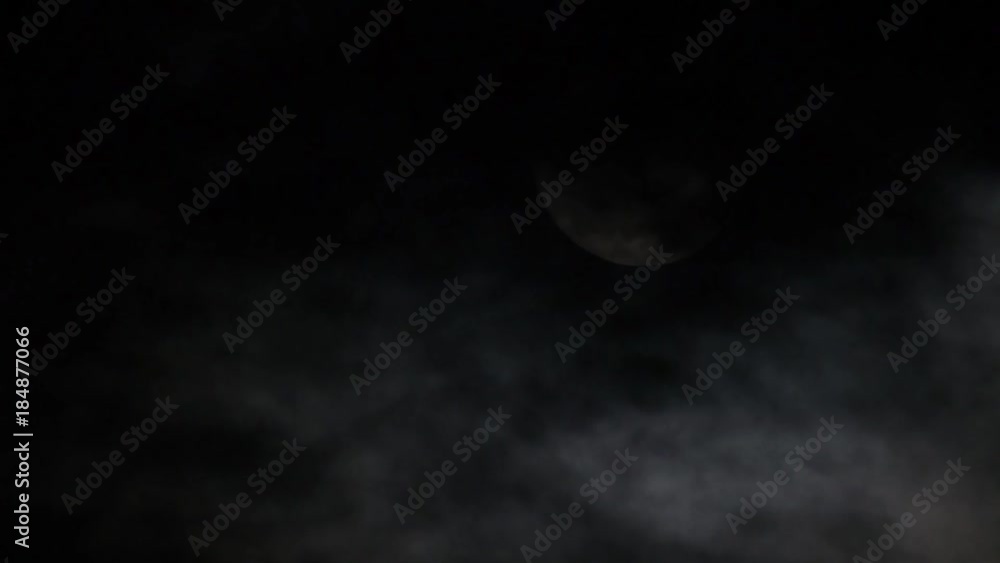 The Gray Clouds Cover The Full Moon The Gray Clouds Cover The Full Moon