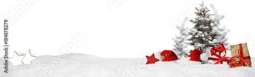 Weihnachten Banner Panorama Hintergrund