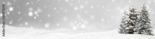 Weihnachten Banner Panorama Hintergrund