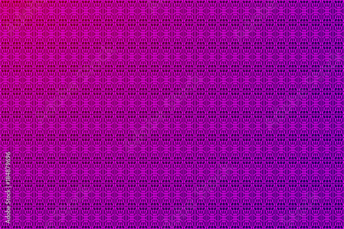 Wireframe model of sound proof coverage in music studio with soundproofing walls. Vector illustration