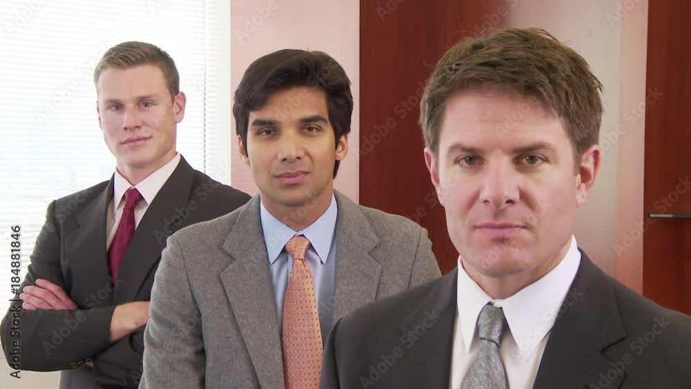 Portrait of three businessmen Portrait of three businessmen
