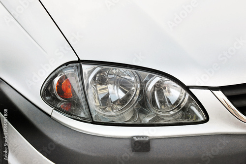 Car headlights. Luxury Headlights © Stasiuk