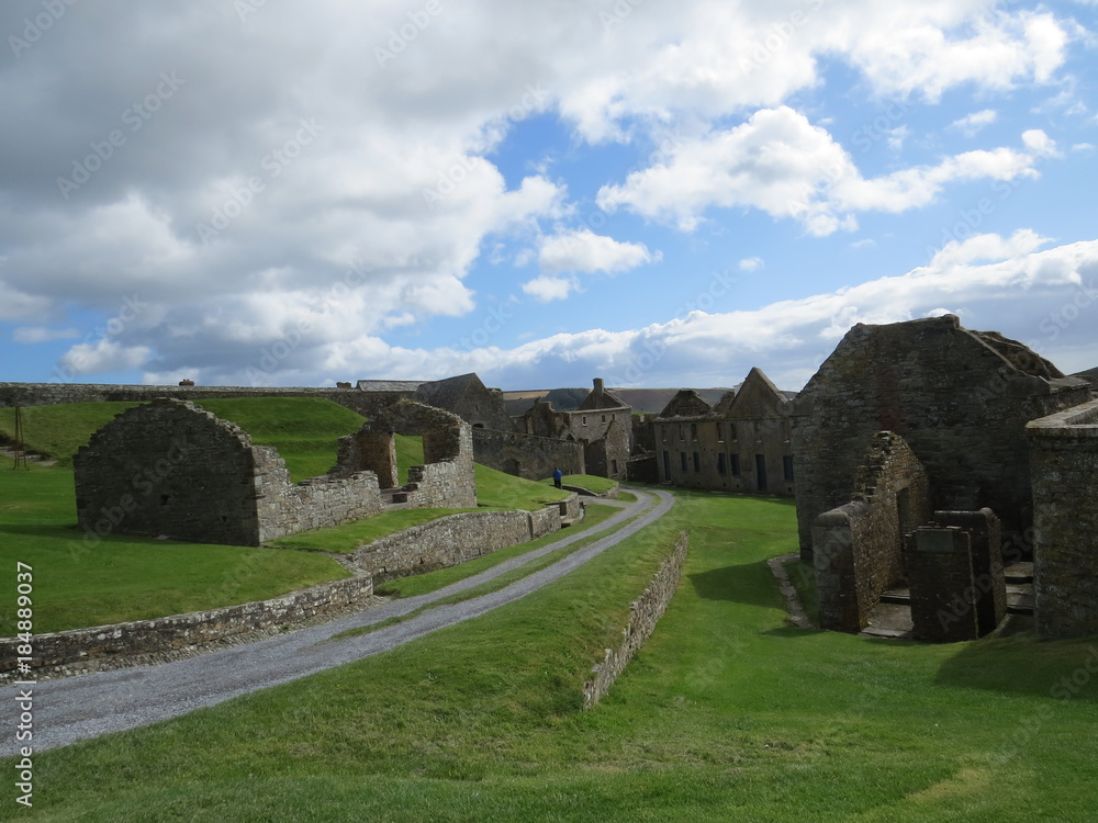 historische irische Gemäuer