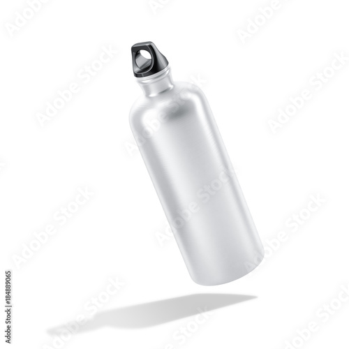 Wallpaper Mural Aluminum water sport Bottle Mockup levitation, 3d rendering Torontodigital.ca