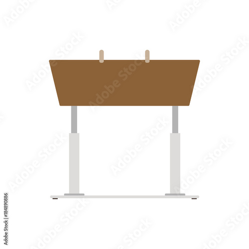 Pommel horse vector 