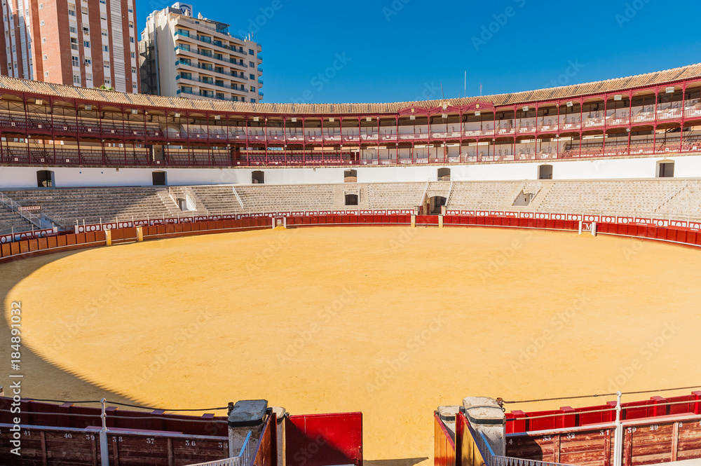 Plaza de Toros, Malaga, Spain, Corrida arena