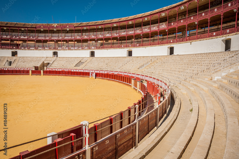 Plaza de Toros, Malaga, Spain, Corrida arena