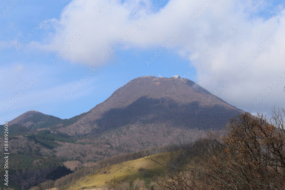 冬の鶴見岳