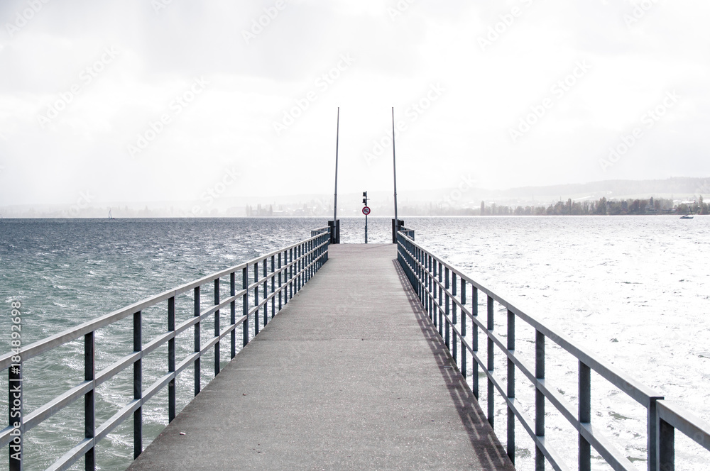 Bridge at Lake Constance
