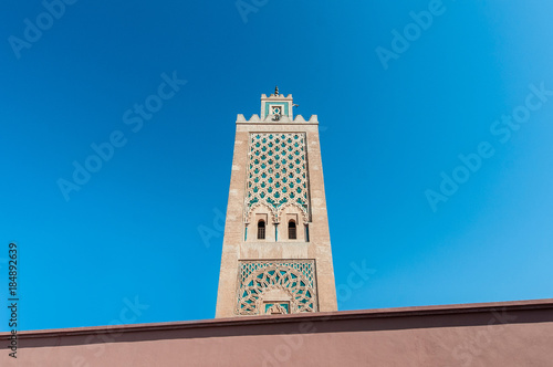 Koutoubia Mosque at Marrakech, Morocco