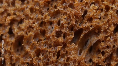 Wallpaper Mural Black bread background, macro shot Torontodigital.ca