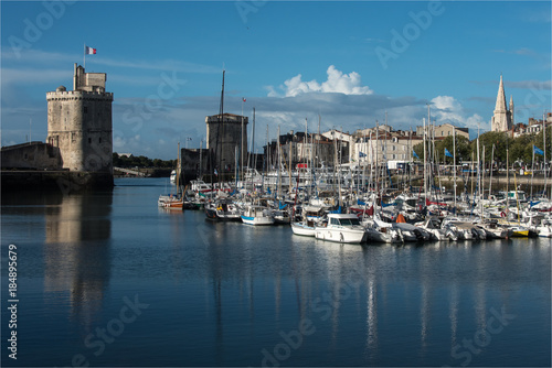 Port de La Rochelle en Charente Maririme enFrance