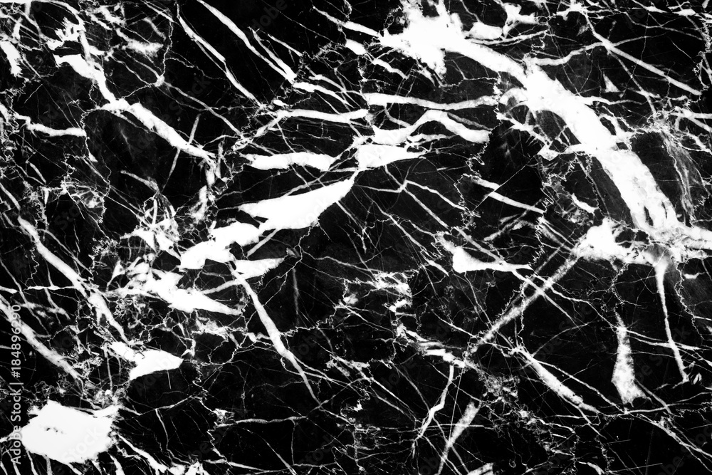 Obraz premium black white and copper line marble texture background with high resolution