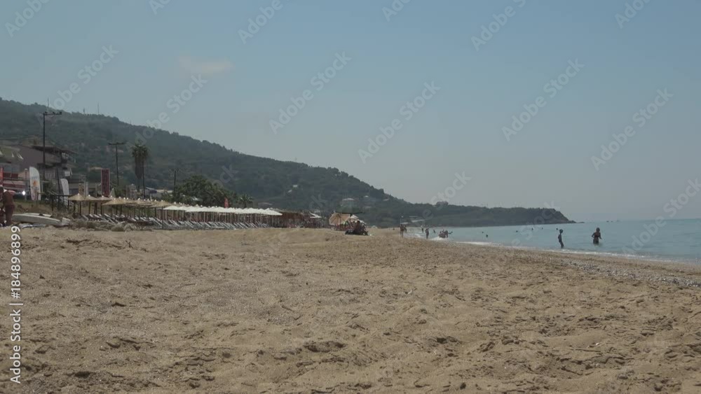 A Beautiful Beach On The Greek Ionian Islands A Beautiful Beach On The Greek Ionian Islands
