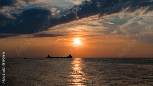 Sunset Ship © Mark