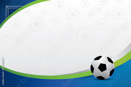 soccer design background. Vector illustration