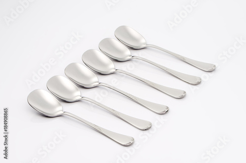 Ice cream spoons, 6 pieces set