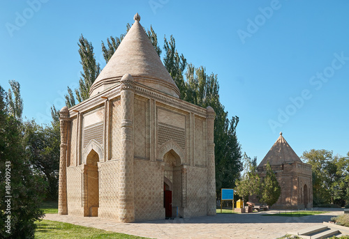 Mausoleum Aisha-Bibi. A Silk Way Kazakhstan. photo