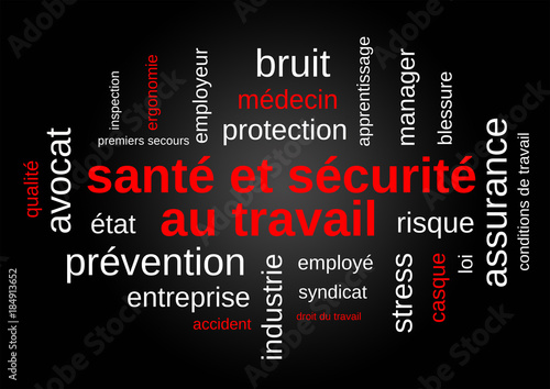 santé et sécurité au travail (protection, prévention) 