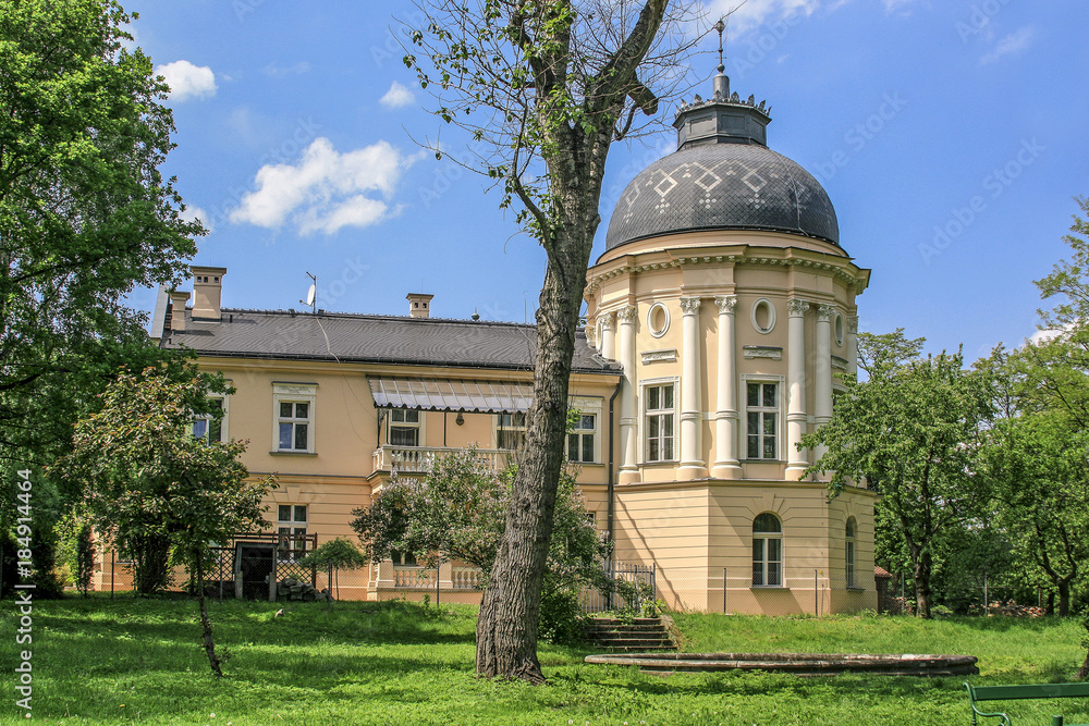 KRAKOW, POLAND - JUNE 25, 2016: The Jerzmanowski palace