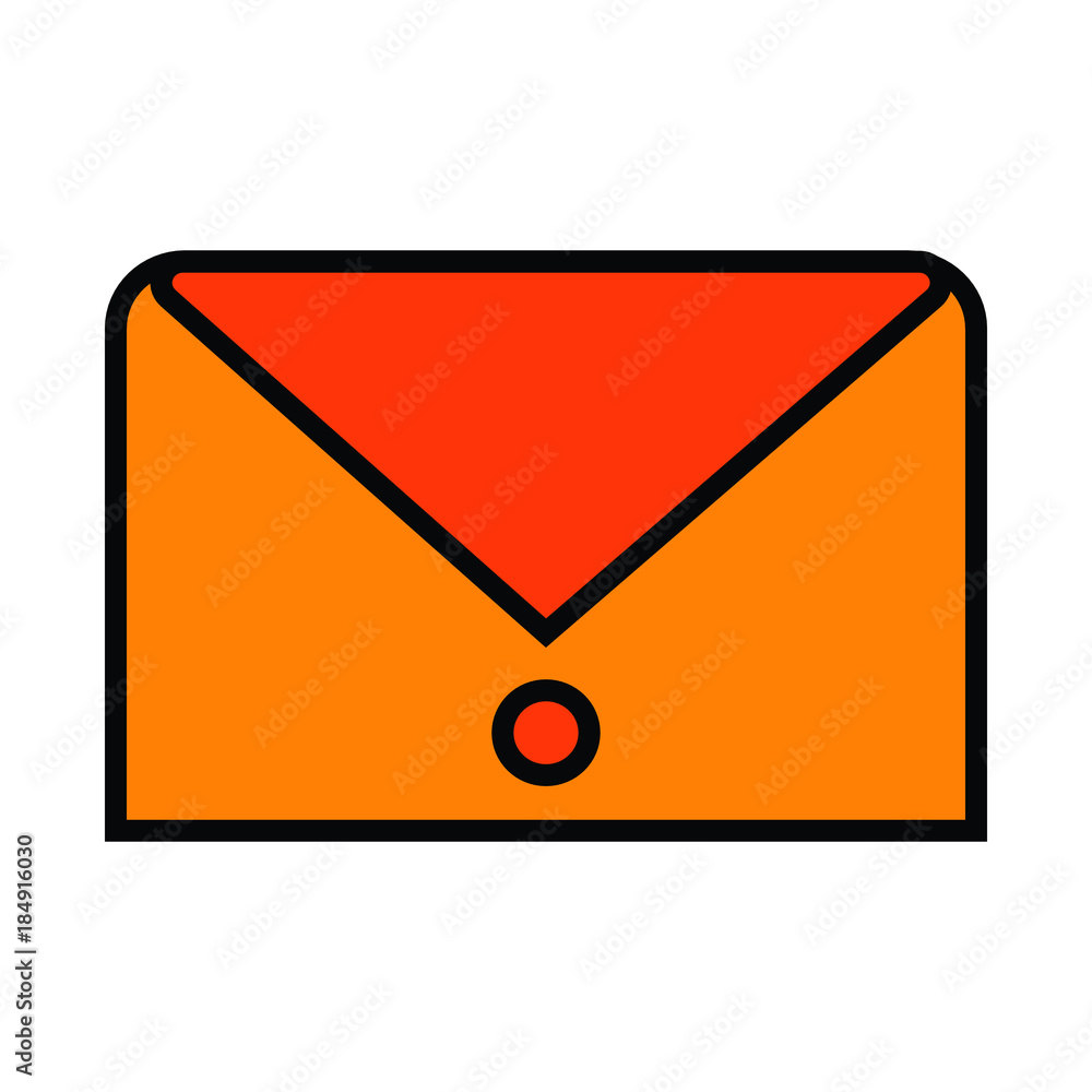 Letter. Vector illustration. Letter. Vector illustration.