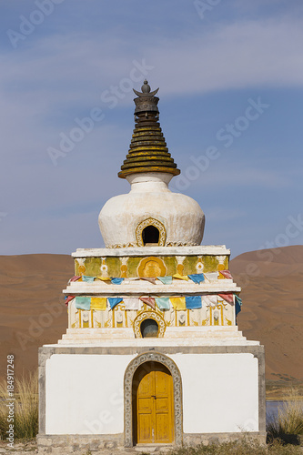 Buddhist stupa, Matisi II-China photo