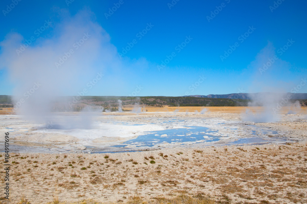 Lower geyser basin