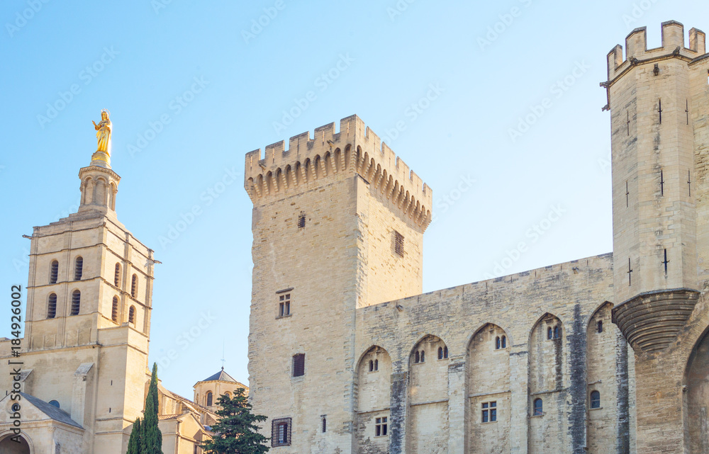 Architectures and monuments of Avignon