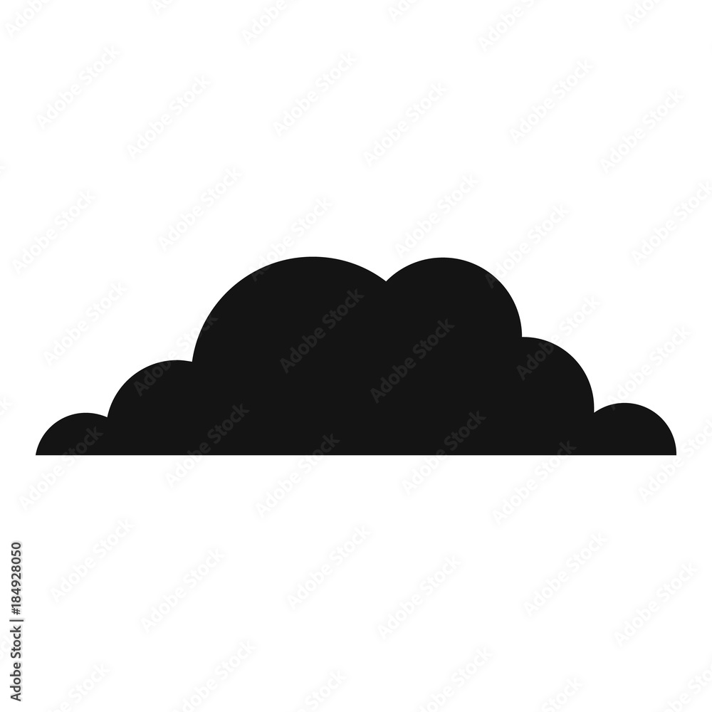 Fototapeta premium Weather icon. Simple illustration of weather vector icon for web