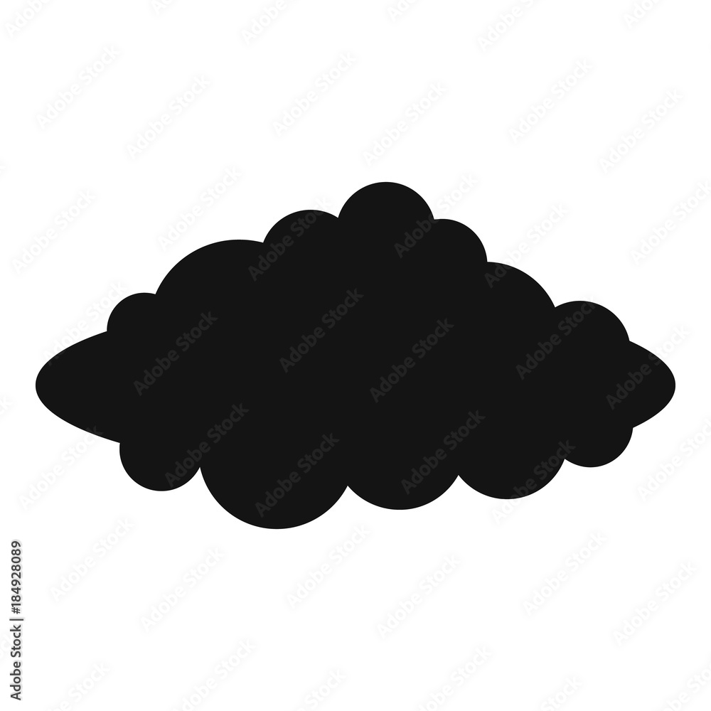 Weather forecast icon. Simple illustration of weather forecast vector icon for web Weather forecast icon. Simple illustration of weather forecast vector icon for web