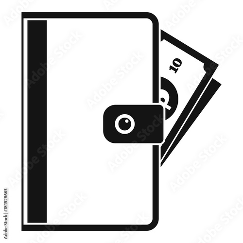 Credit card icon. Simple illustration of credit card vector icon for web