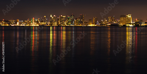 San Diego skyline at golden hour