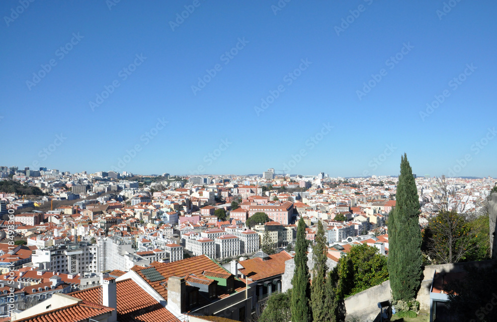 Obraz premium City view lisbon 