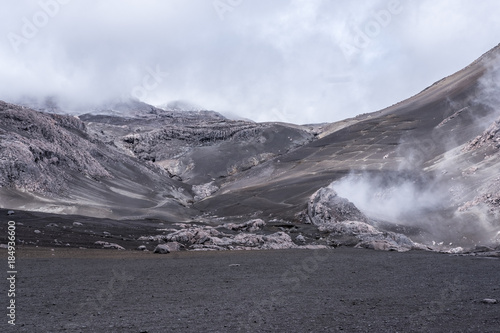 El Nevado del Ruiz in the Colombian Andes