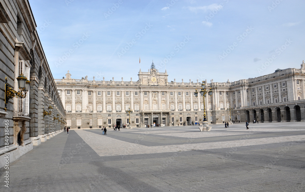 Royal palace Madrid 