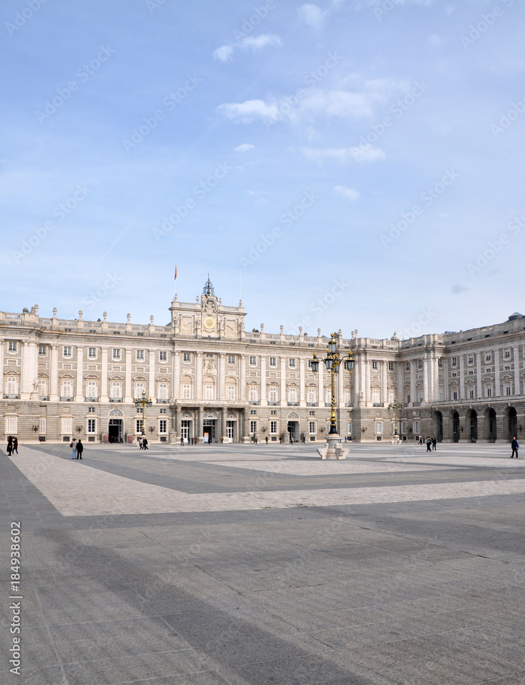 Royal palace Madrid 