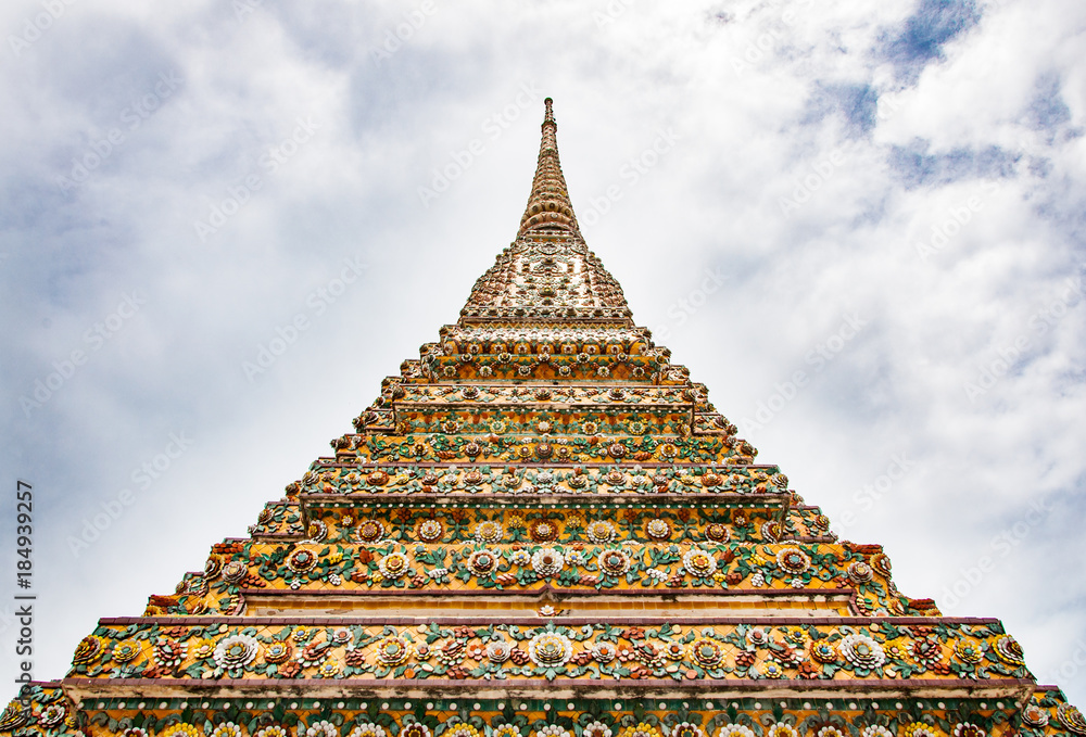 Ancient Buddha temple in Bangkok