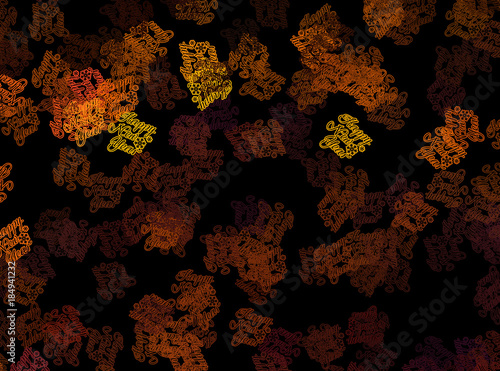 Holiday background with handwritten text:"Happy new year!"