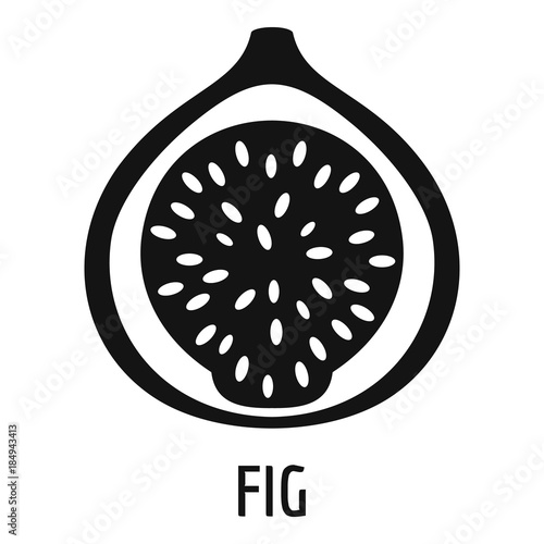Fig icon. Simple illustration of fig vector icon for web