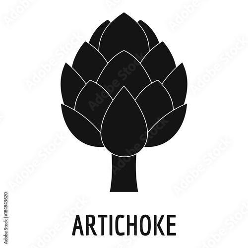 Artichoke icon. Simple illustration of artichoke vector icon for web