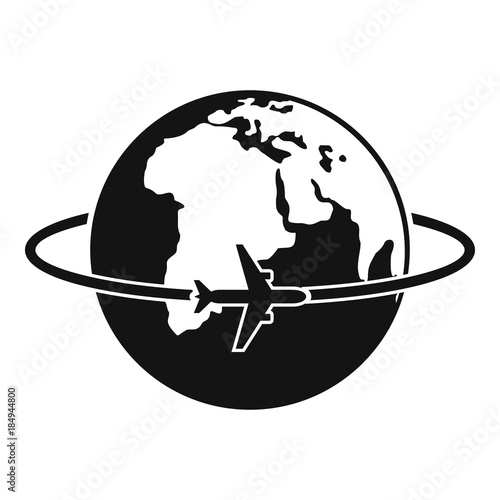 Worldwide icon. Simple illustration of worldwide vector icon for web