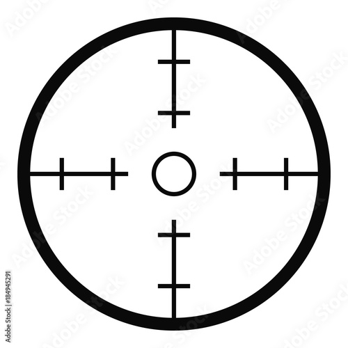 Radar icon. Simple illustration of radar vector icon for web