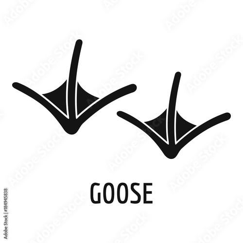 Goose step icon. Simple illustration of goose step vector icon for web