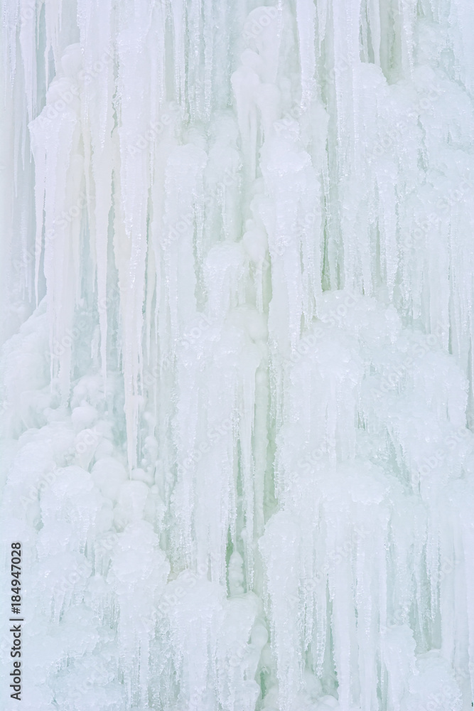 Ice background with texture icicles, white and blue background Ice background with texture icicles, white and blue background