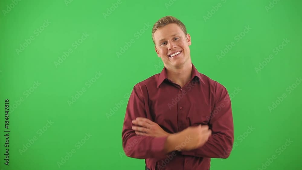 Casual businessman looking at camera Casual businessman looking at camera