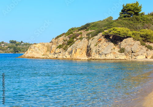 Trani Ammouda beach (Halkidiki, Greece).