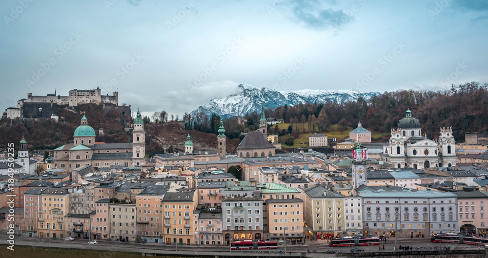 Salzburg Panorama, Austria