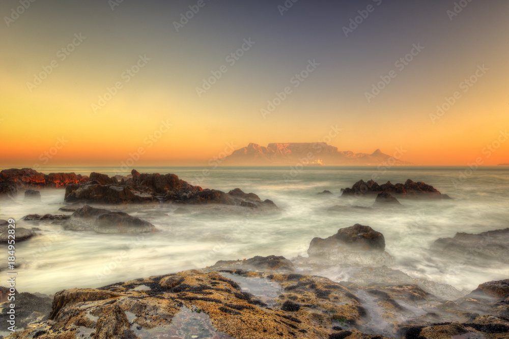 South Africa Capetown Beach Sunset