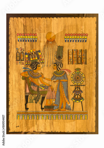 Egyptian original papyrus