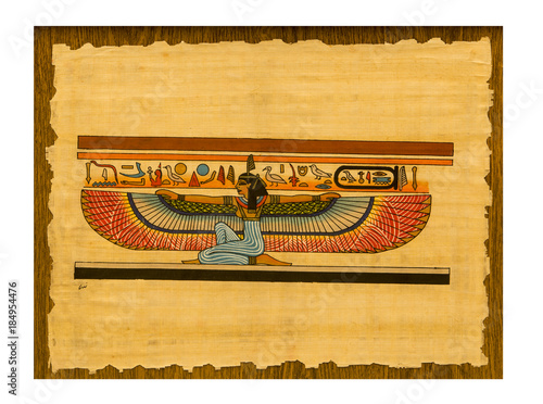 Egyptian original papyrus